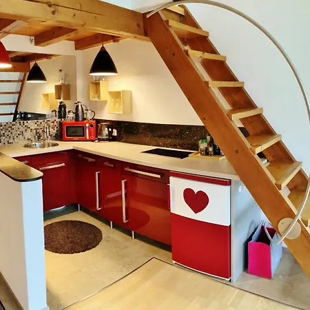 アパート Lovely Romantische Loft In Den Bergen